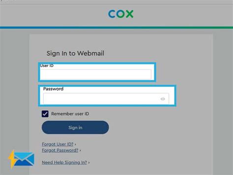 Your account is all setup, select Done. . Cox webmail log in